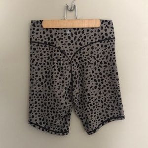 Balance Athletica (Vitality) Snow Leopard Biker Shorts